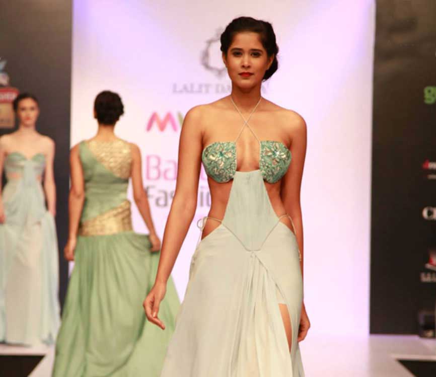 Lalit Dalmia collection at Banglore Fashion Week 2014