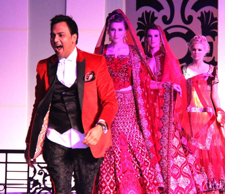 Lalit Dalmia Vedic Mantra collection at Punjab Fashion Tour 2015