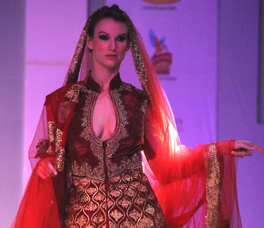 Lalit Dalmia Vedic Mantra collection at Punjab Fashion Tour 2015