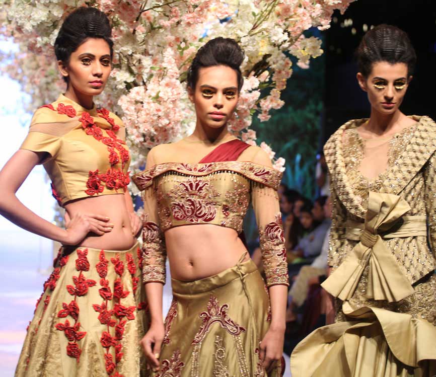 Lalit Dalmia's Fad Paradise collection at Delhi Times PCJ India Showcase Week 2017