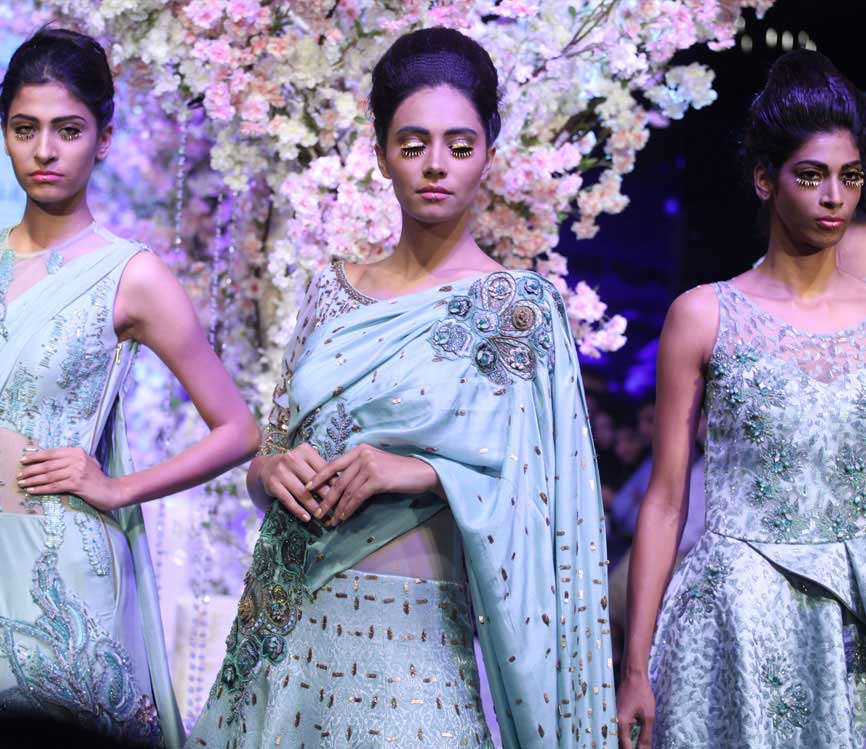 Lalit Dalmia's Fad Paradise collection at Delhi Times PCJ India Showcase Week 2017