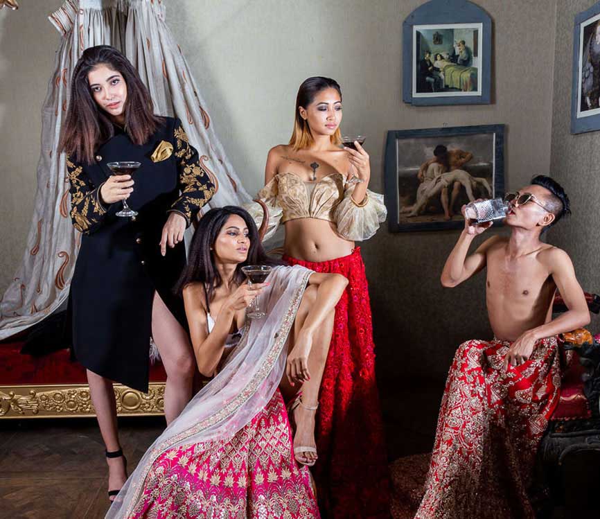 Lalit Dalmia's collection Girls Story